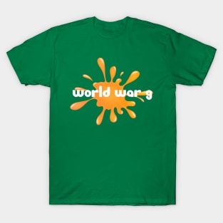 Orange Splat T-Shirt
